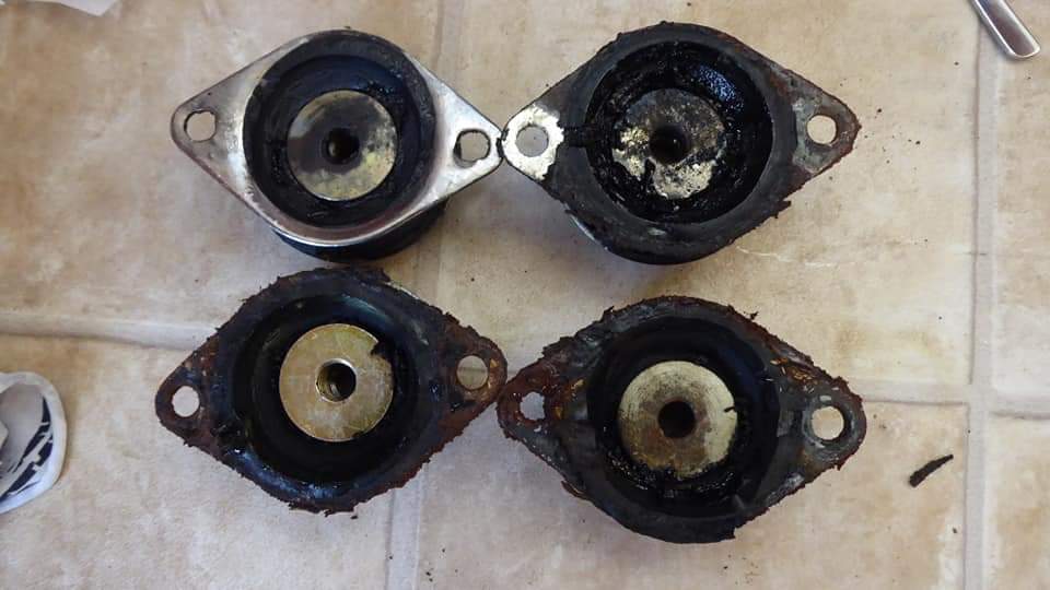 Motorraum gereinigt