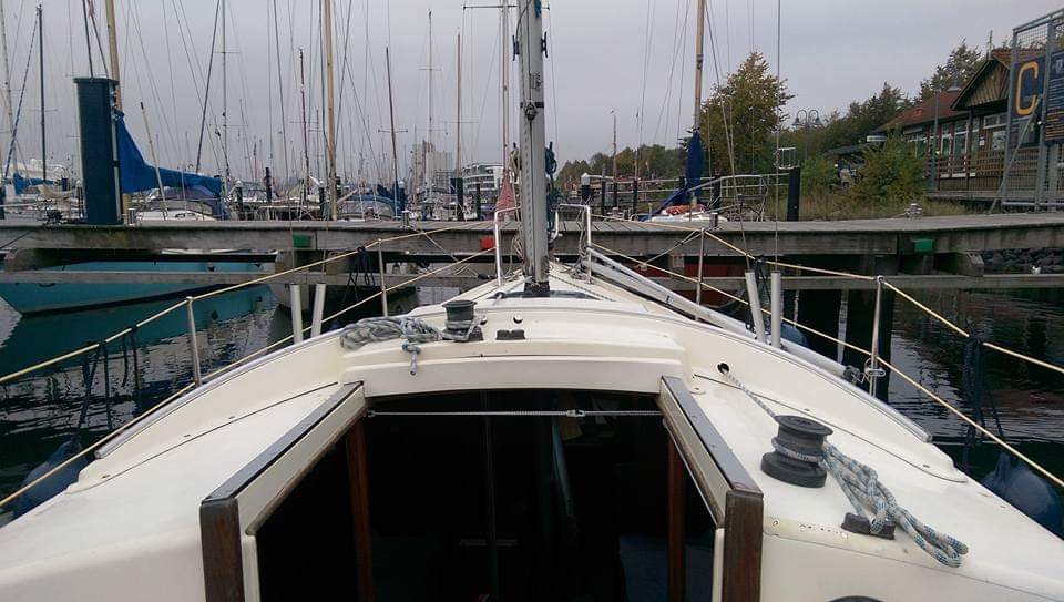 Baum und Sprayhood sind ab