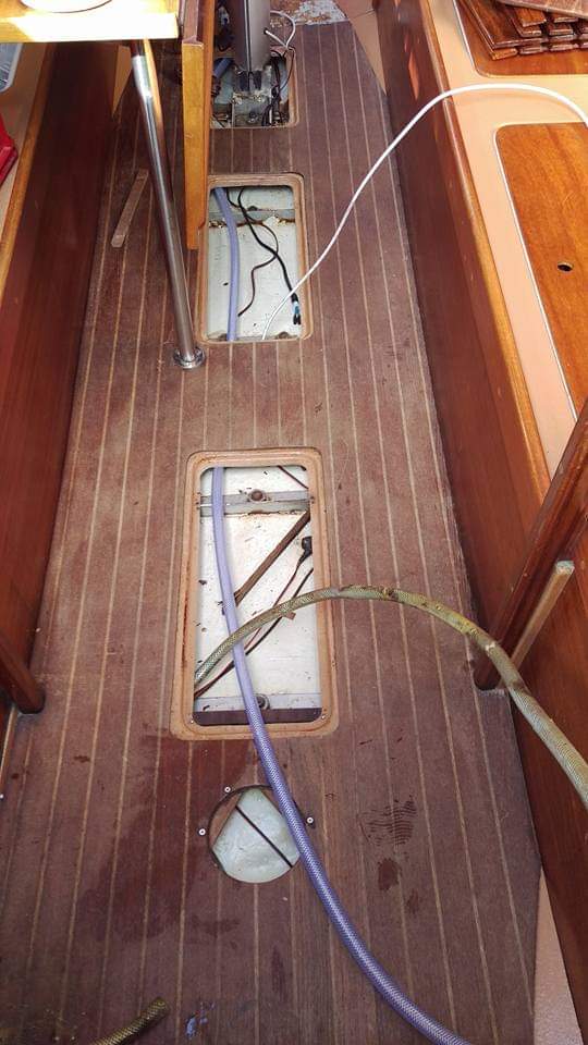 Frischwasserschlauch erneuert