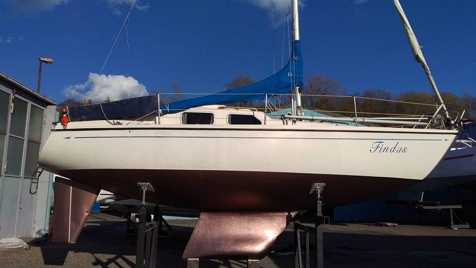 Unterwasserschiff beendet😊